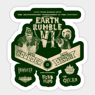 Earth Rumble VI Sticker